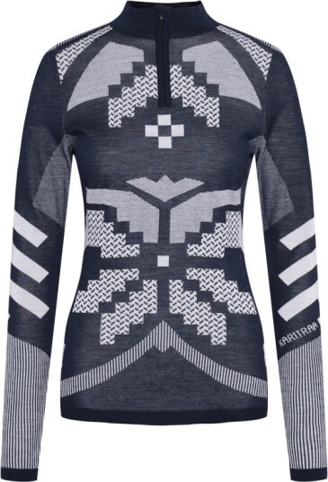 Kari Traa Faith Half Zip Dame Royal S