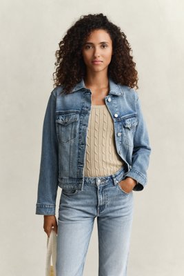GANT Denim Trucker Jacket Blue XS GANT Denim Trucker Jacket Blue XS