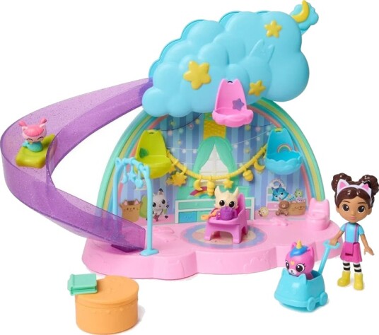 Gabby"s Dollhouse Kitty Care Lekesett