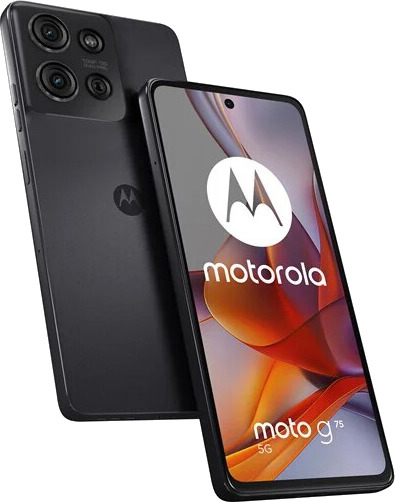 Motorola Moto G75 5G Smarttelefon 6.78" 8GB RAM 256GB Charcoal Grey