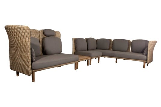 Cane-line Arch hjørnesofa Taupe Beige