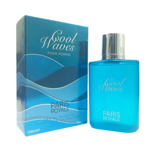 Paris Royale PR033: Cool Waves for Men 100ml Eau De Toilette