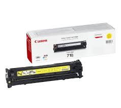 Canon 718 Y Toner - 2659B002 Original - Gul 2900 sider Canon 718 Y Toner - 2659B002 Original - Gul 2900 sider