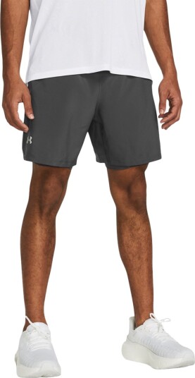 UA Launch 7" 2-in-1 Shorts Castlerock - S