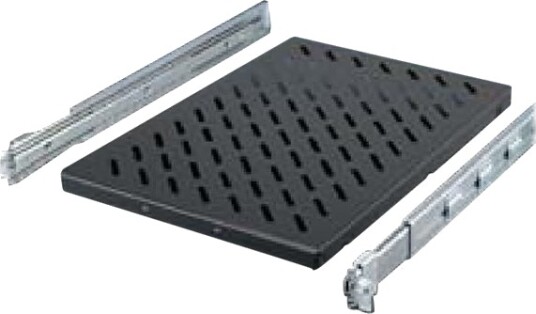 Rittal Rack Hylle Ral 9005 1U 19" RIT5501.685