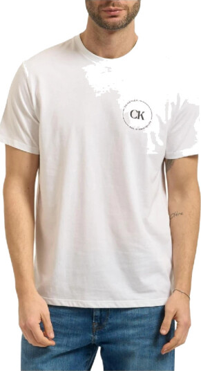 Calvin Klein Herre Topper Hvit M,