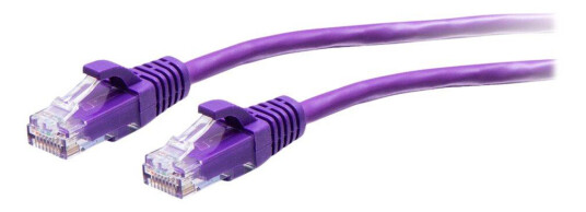 C2G 7ft (2.1m) Cat6a Snagless Unshielded (UTP) Slim Ethernet Network Patch Cable - Purple - koblingskabel - 2.1 m - purpur