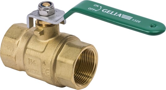 Gelia 3007027102 Kuleventil innvendig gjenge G32 Installasjon