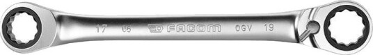 Facom Ringnøkkel 65.21 × 23 Med Sperre Vinklet 15° mm 21 × 23