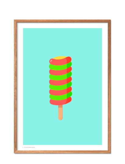 Poster & Frame Twister - Multi/patterned - 42X29.7CM