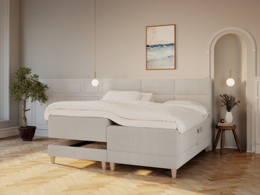 Nordic Dream Aura Fjord 210x210 Bouclé cream