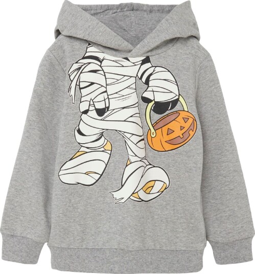 Name It Hettegenser NmmOtis Grey Melange Name It 1½ år 86 Hettegenser Grå
