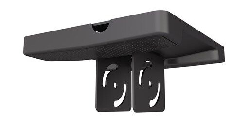 Multibrackets Ceiling Plate with Plastic Cover Black Multibrackets Ceiling Plate with Plastic Cover Black