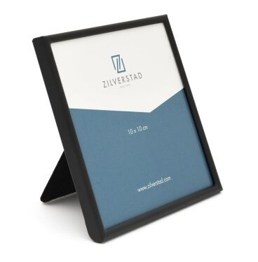 Zilverstad Sweet Memory Sort Enkel Bilderamme Matte Bord Vegg 10 X 10 Cm Rektangulær