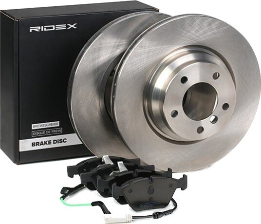 Bremseskiver og -klosser RIDEX 3405B1722