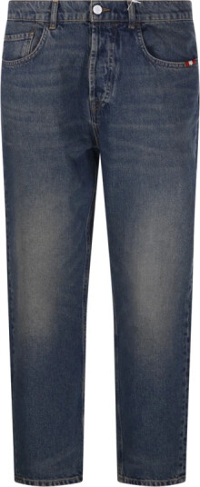 Amish Herre Jeans Blå W34,