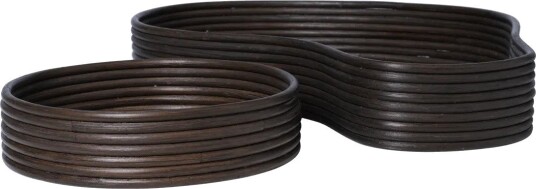 Ferm Living Isola brett 2 deler Dark stained