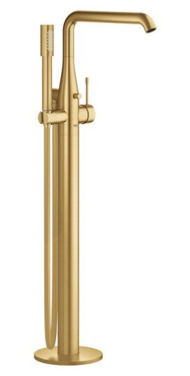Grohe Essence 1-greps badekarsøyle Med hånddusj, Brushed Cool Sunrise