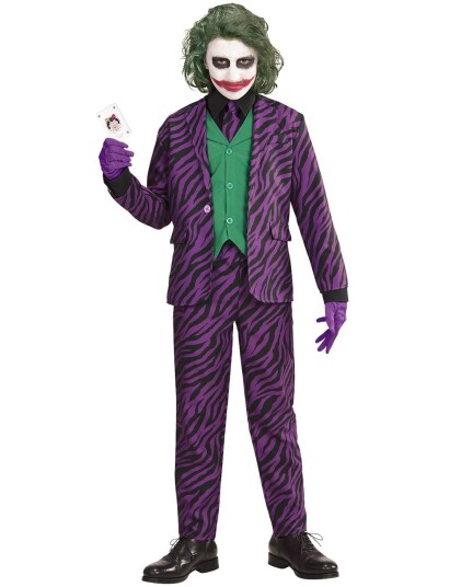 The Joker Inspirert Barnekostyme Strl 11 13 ÅR