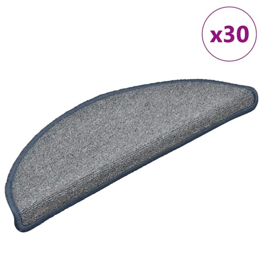  Trappematter 30 stk lysegrå og blå 56x17x3 cm 8721288458674