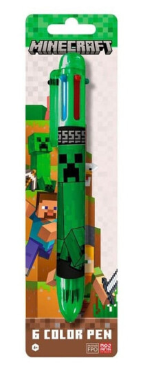 Minecraft Färgpenna 6 färger
