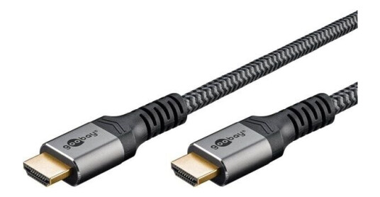 Pro HDMI 2.1-kabel 5m Svart - Høyhastighets 48 Gbit/s