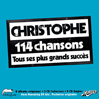 Christophe  114 Chansons  Tous Ses Plus Grands Succès  CD
