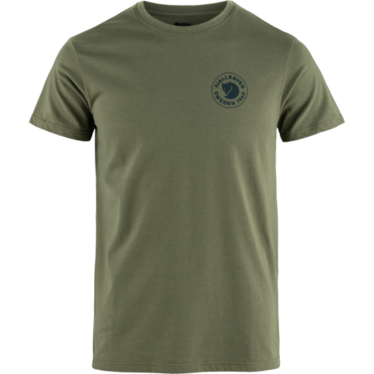 Fjellreven Men"s 1960 Logo T-shirt Laurel Green S