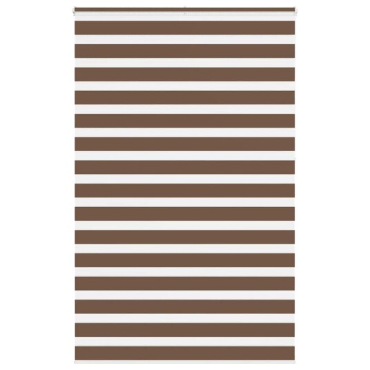 Sebragardin brun 145x230 cm stoff bredde 140,9 polyester