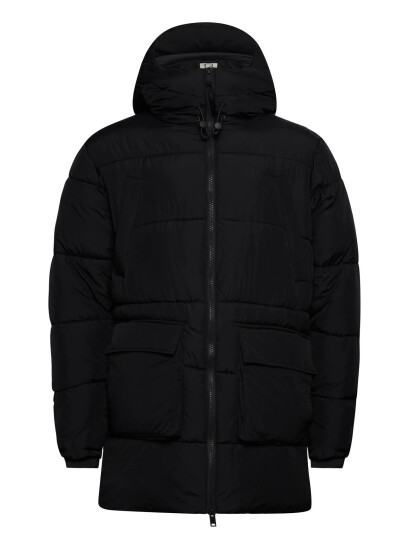 Casual Friday Cfnewton 0216 Long Puffer Jacket Black S Casual Friday Cfnewton 0216 Long Puffer Jacket Black S