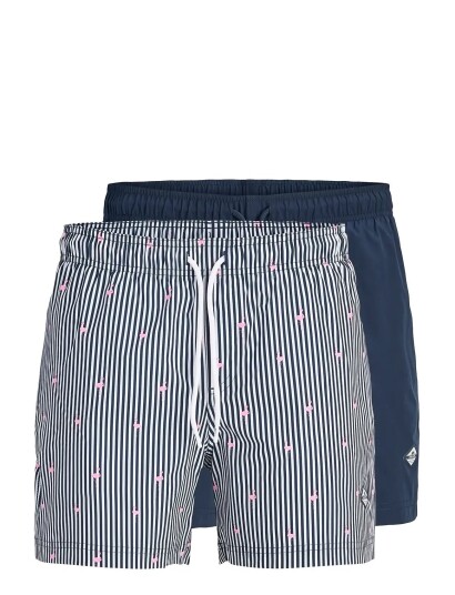 Jack & Jones Jpstmaui Breeze Mini Stripe Swim Mp Navy S