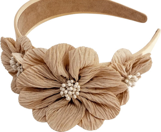 Pipol"s Bazaar Carmen Diadema Warm Beige   Beige   ONE SIZE