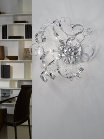 Eglo Jerez Vegglampe 6L Krom