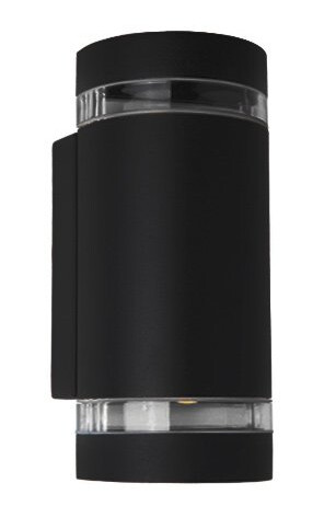 Focus Vegg IP44 2XGU10 Sort Focus Vegg IP44 2XGU10 Sort