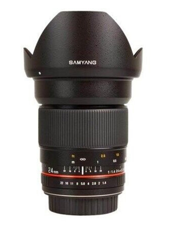 Samyang 24mm f/1.4 Vidvinkelobjektiv for Nikon F - Høy Lysstyrke Samyang 24mm f/1.4 Vidvinkelobjektiv for Nikon F - Høy Lysstyrke