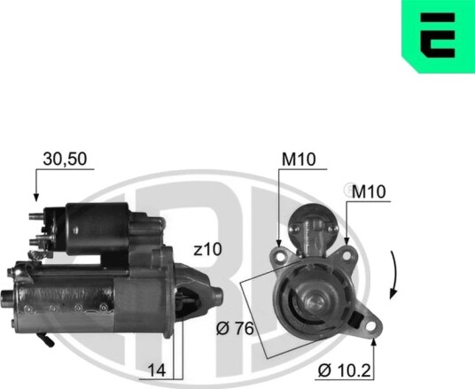 ERA 220414A Starter ERA 220414A Starter