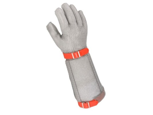 Niroflex Brynjehandske Easyfit L Blå Stål Med Manchet