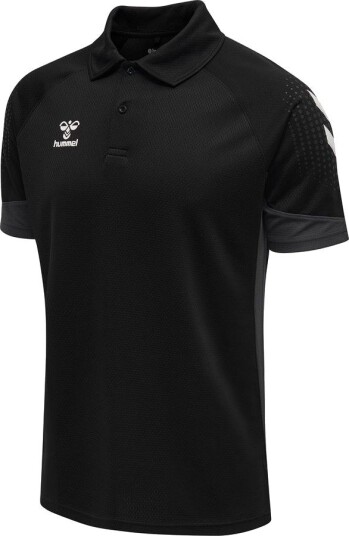 Hummel Lead Polo Svart Barn størrelse 140 cm