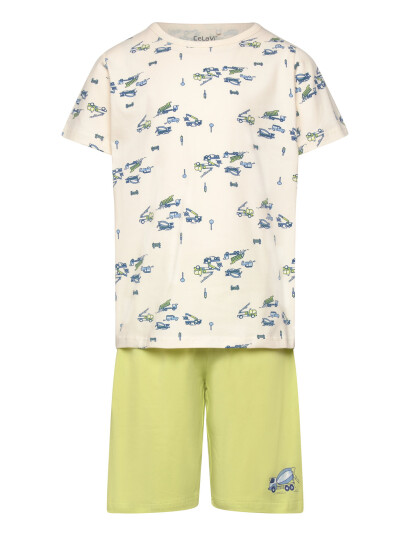 CeLaVi Pyjama Set Ss - Multi/patterned - 90