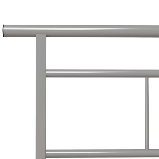 vidaXL Sengeramme grå metall 90x200 cm vidaXL Sengeramme grå metall 90x200 cm