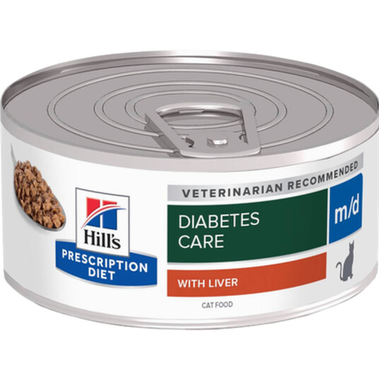 Hill's Prescription Diet Feline m/d Diabetes/Weight Våt Kattemat 156 g x 24 Hill's Prescription Diet Feline m/d Diabetes/Weight Våt Kattemat 156 g x 24