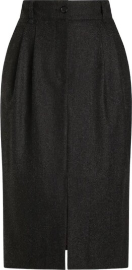 Dolce & Gabbana Dame Skjørt Svart XL,