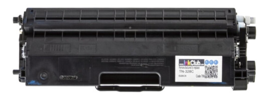 inkClub TBU690 Tonerkassett, erstatter Brother TN-328C, cyan, 6.000 sider