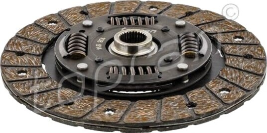 Clutchplate TOPRAN 108 514 Clutchplate TOPRAN 108 514