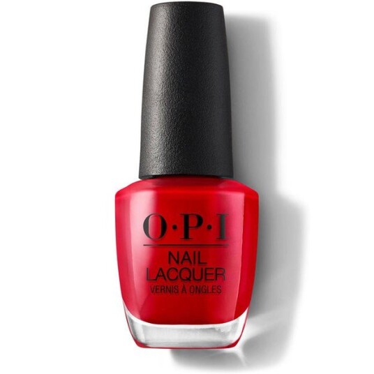 OPI Nail Lacquer Classic Color Nail Polish Big Apple Red OPI Nail Lacquer Classic Color Nail Polish Big Apple Red