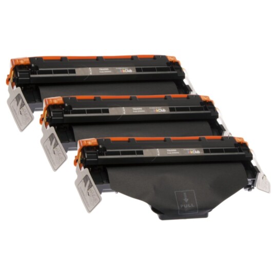 inkClub TSU090-3 3 pk. sorte tonerkasetter