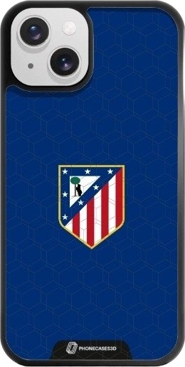 Phonecases3D iPhone 13 Atlético de Madrid 3D mobildeksel, svart