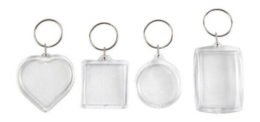 Creativ Company Keychain Shapes 4pcs.