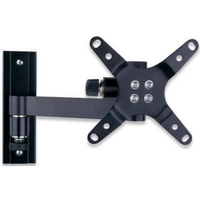 TECHLY Wandhalterung für LCD 13"-30" neigbar 2 Gelenke, kurz