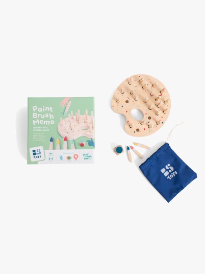 BS Toys Paintbrush Memospill BS Toys Paintbrush Memospill
